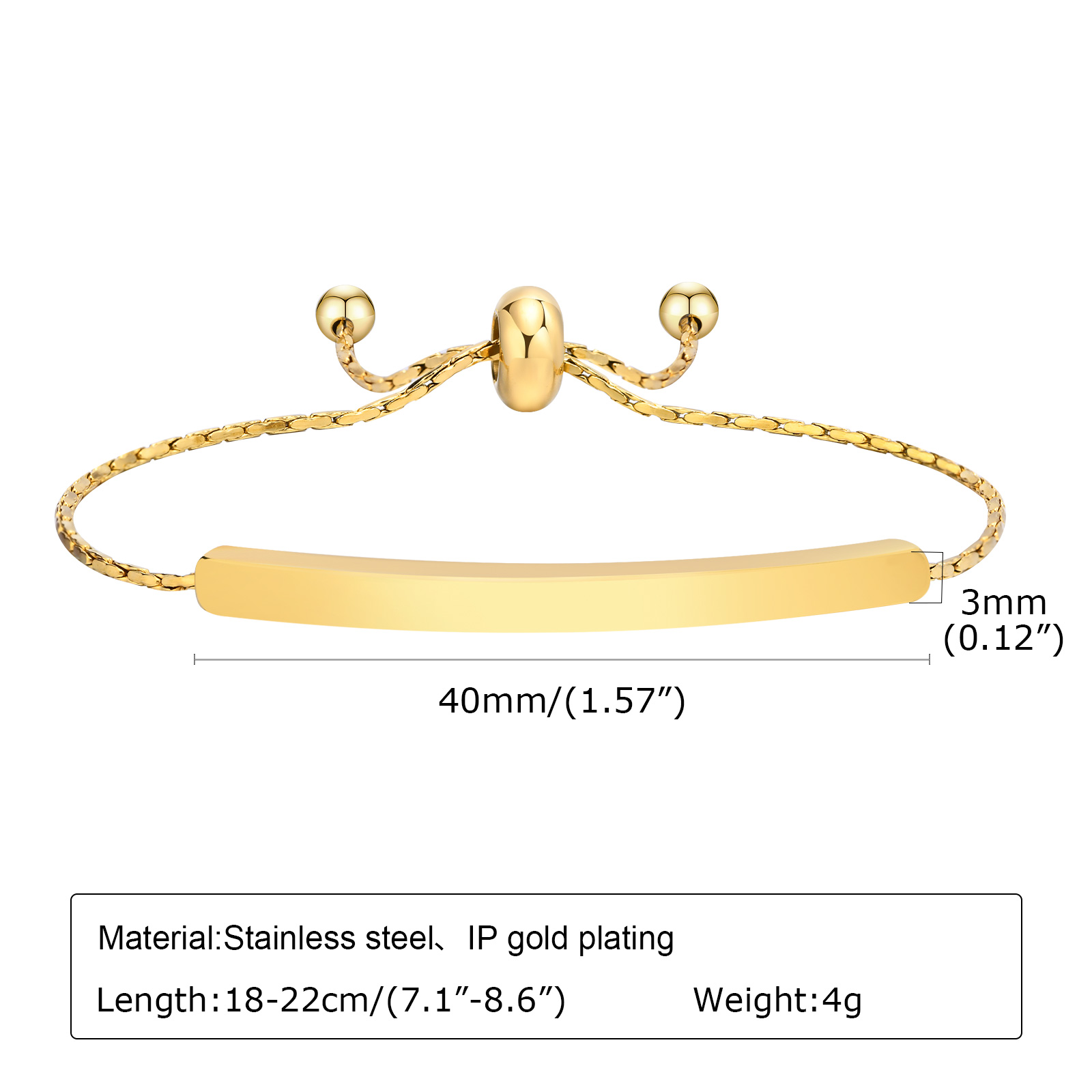 Personalized Engraved Bar Brac - Coordinates Bracelet ulasan dan harga