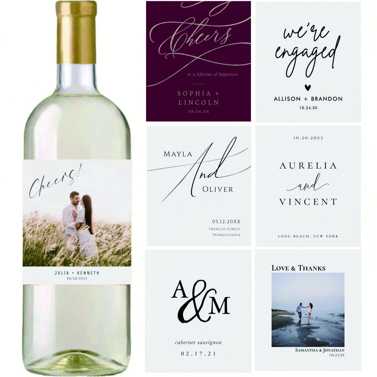 Customized bottle stickers for - Personalised Candle Label ulasan dan harga