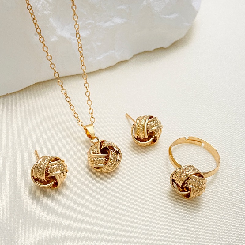 3Pcs Matching Jewelry Gift Set - Coordinates Bracelet ulasan dan harga