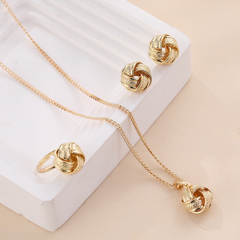 3Pcs Matching Jewelry Gift Set - Coordinates Bracelet ulasan dan harga