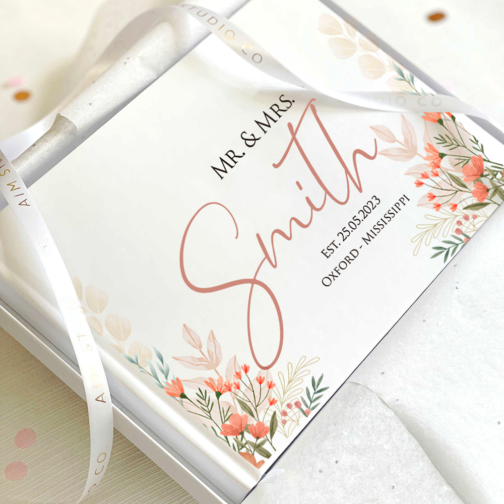 Custom Wedding White Guest Boo - Custom Photo Book ulasan dan harga