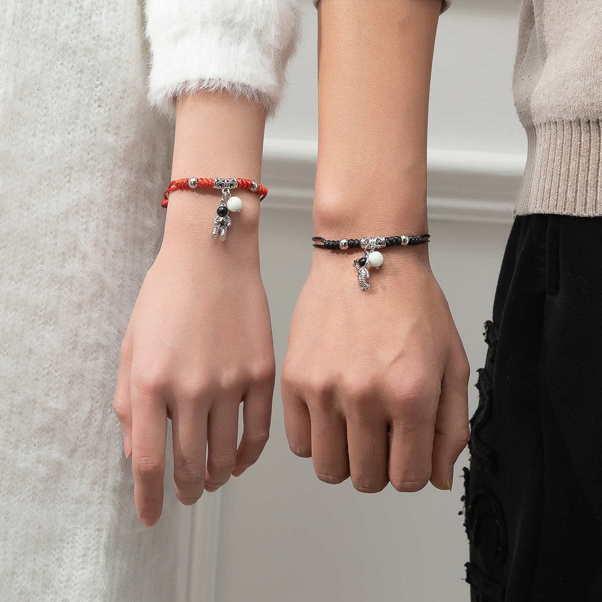 Fashionable Glowing Couple Han - Coordinates Bracelet ulasan dan harga