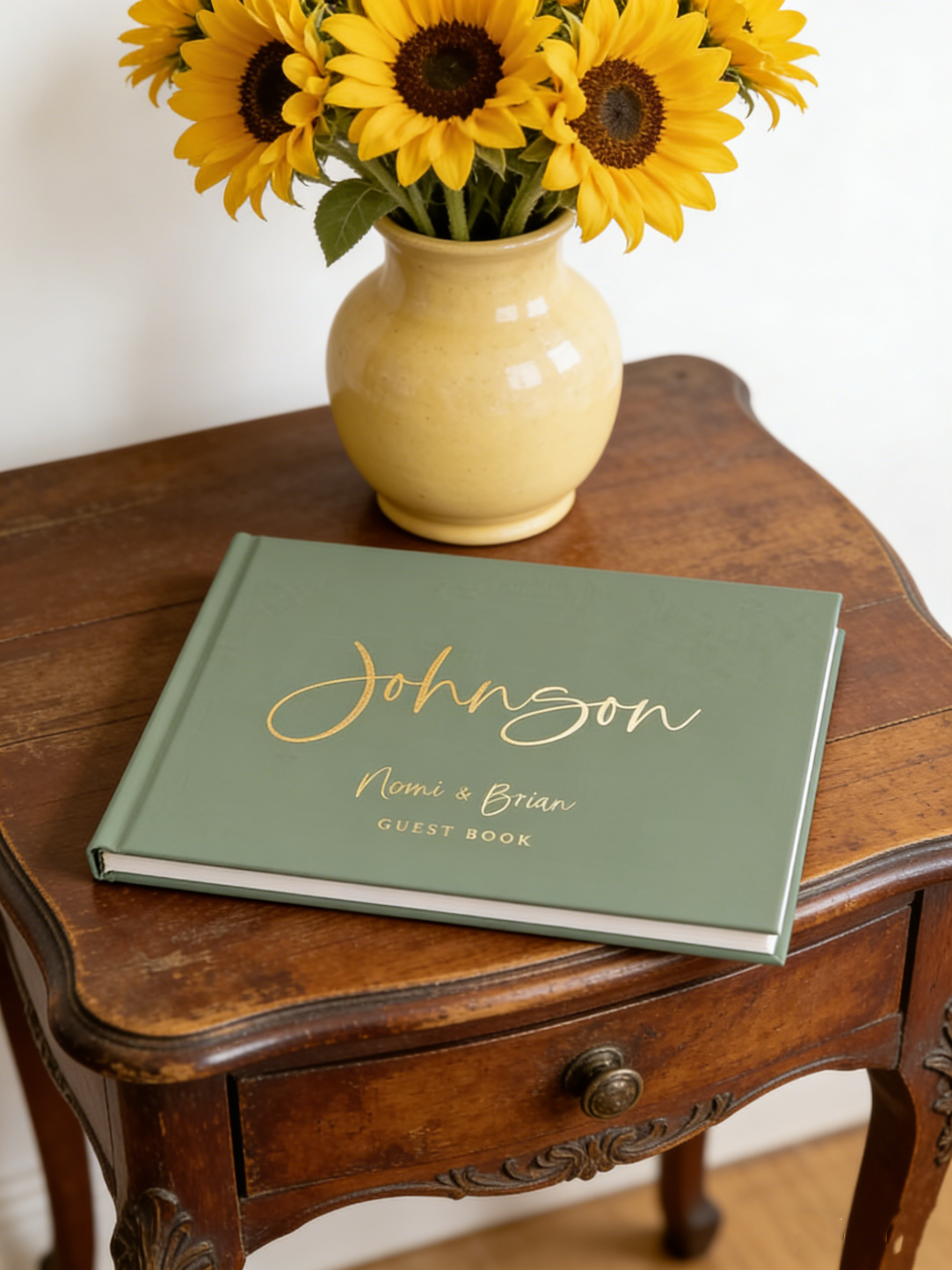 Custom Wedding Guest Book Pers - Custom Photo Book ulasan dan harga