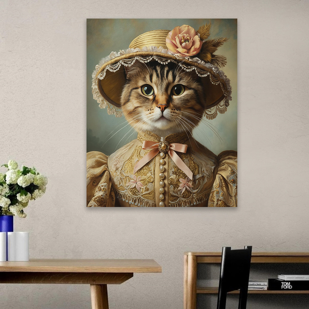 1pc frameless Custom Classic P - Pet Portrait Custom ulasan dan harga