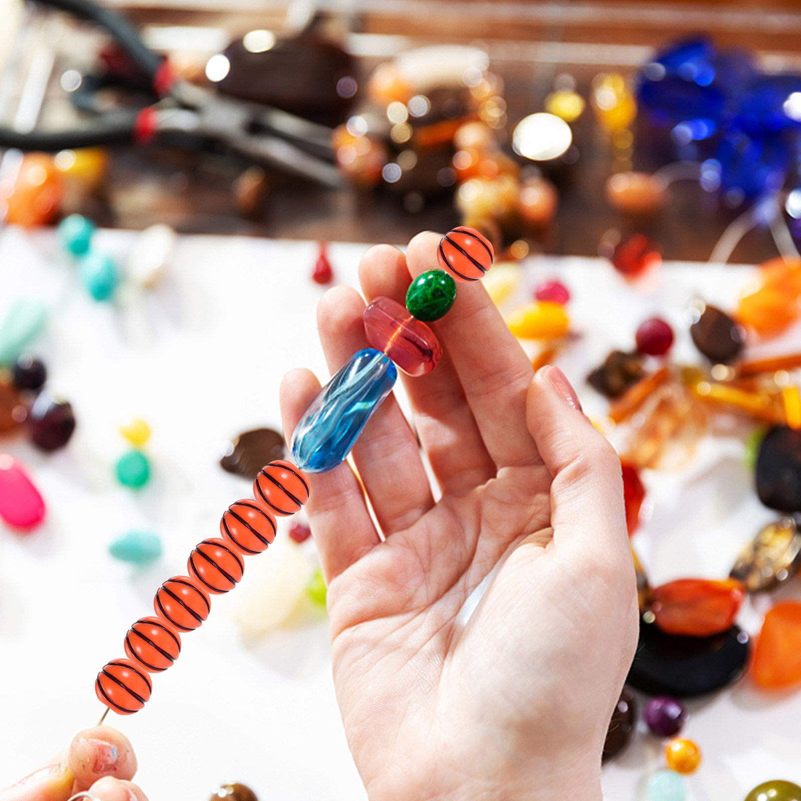 100Pcs Basketball Beads for Br - Coordinates Bracelet ulasan dan harga