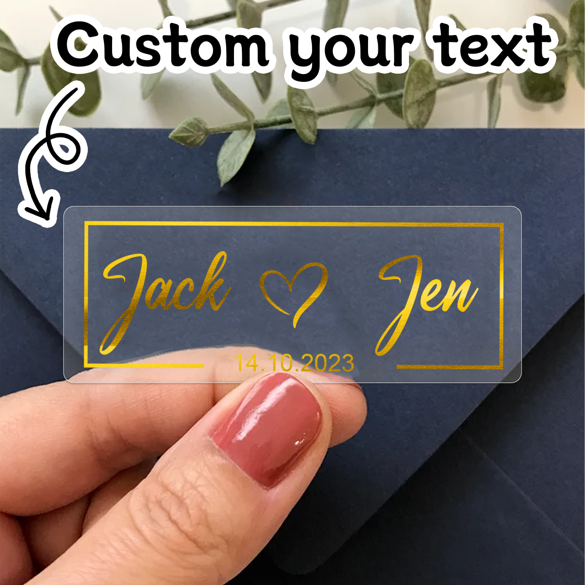 30-240pcs Custom Gold Stamping - Personalised Candle Label ulasan dan harga