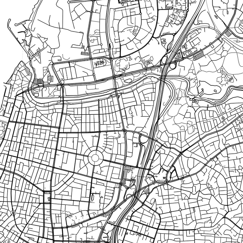 Tel Aviv Map Print Israel City - Custom Star Map ulasan dan harga