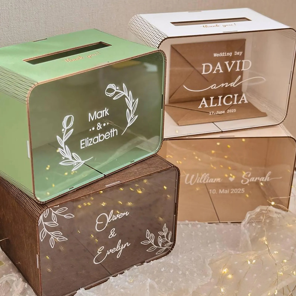 Custom Name Decals for Wedding - Personalized Name Box ulasan dan harga