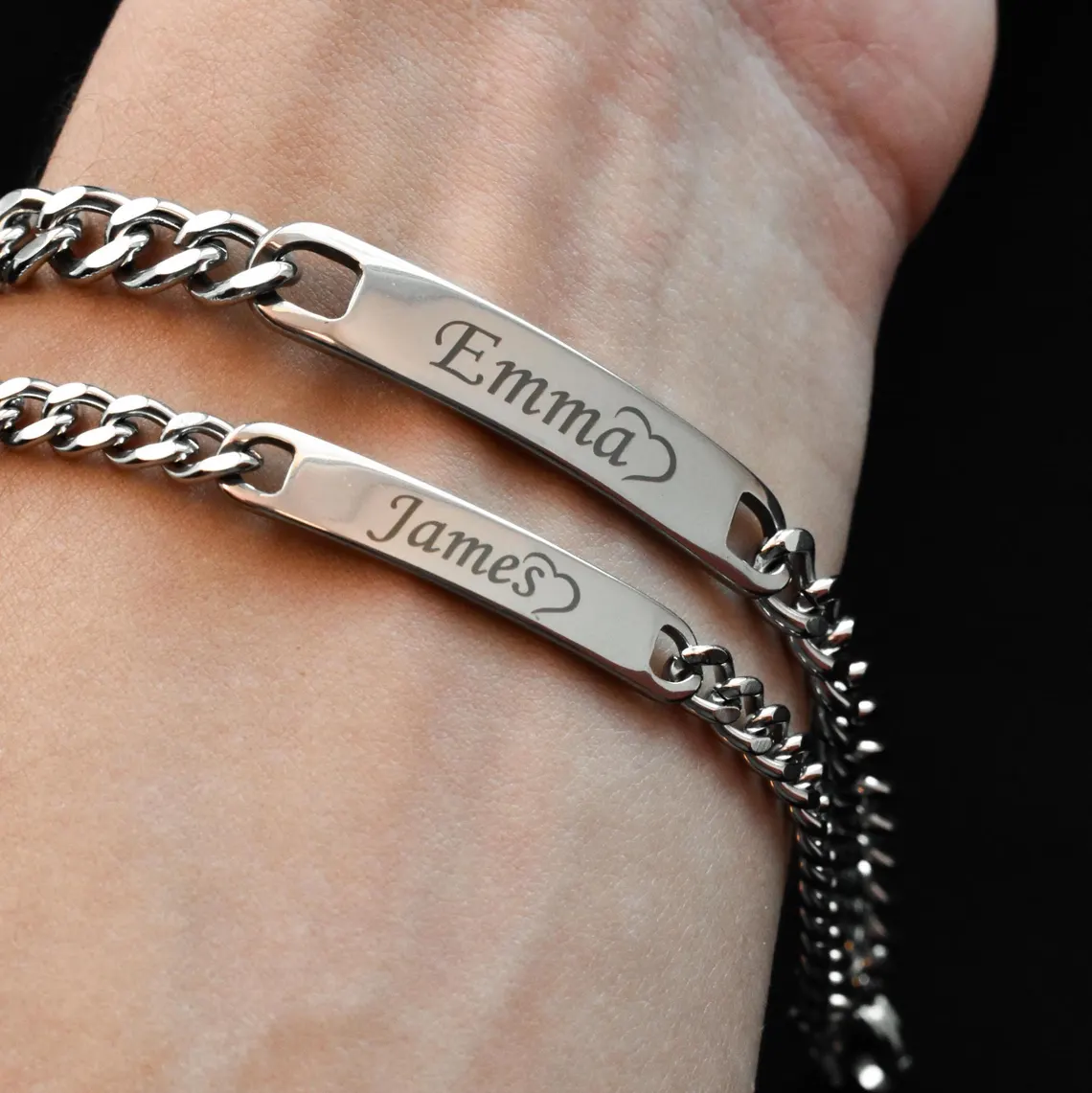 Haiyufly Engrave Name Bracelet - Coordinates Bracelet ulasan dan harga