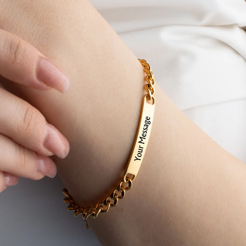 Haiyufly Engrave Name Bracelet - Coordinates Bracelet ulasan dan harga