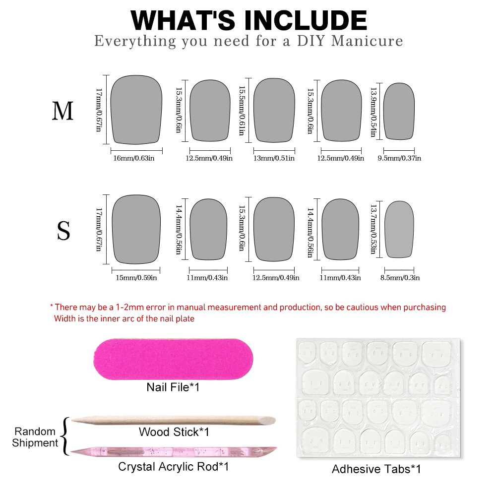 Handmade Press on Nails Summer - Pressed Flower Art ulasan dan harga