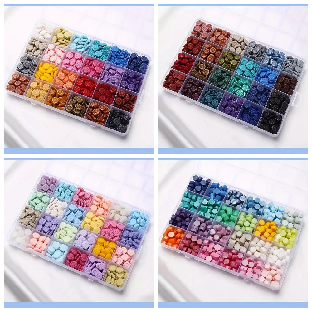 600Pcs Box Sealing Wax Beads,  - Wax Seal Letter Kit ulasan dan harga