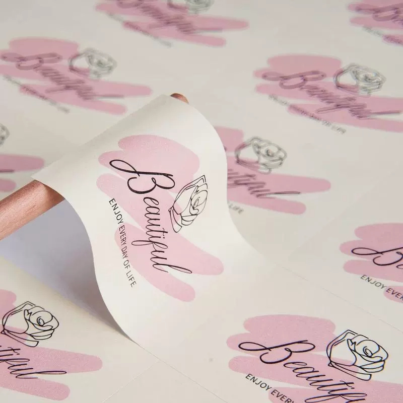 500Pcs Custom Transparent Stic - Personalised Candle Label ulasan dan harga