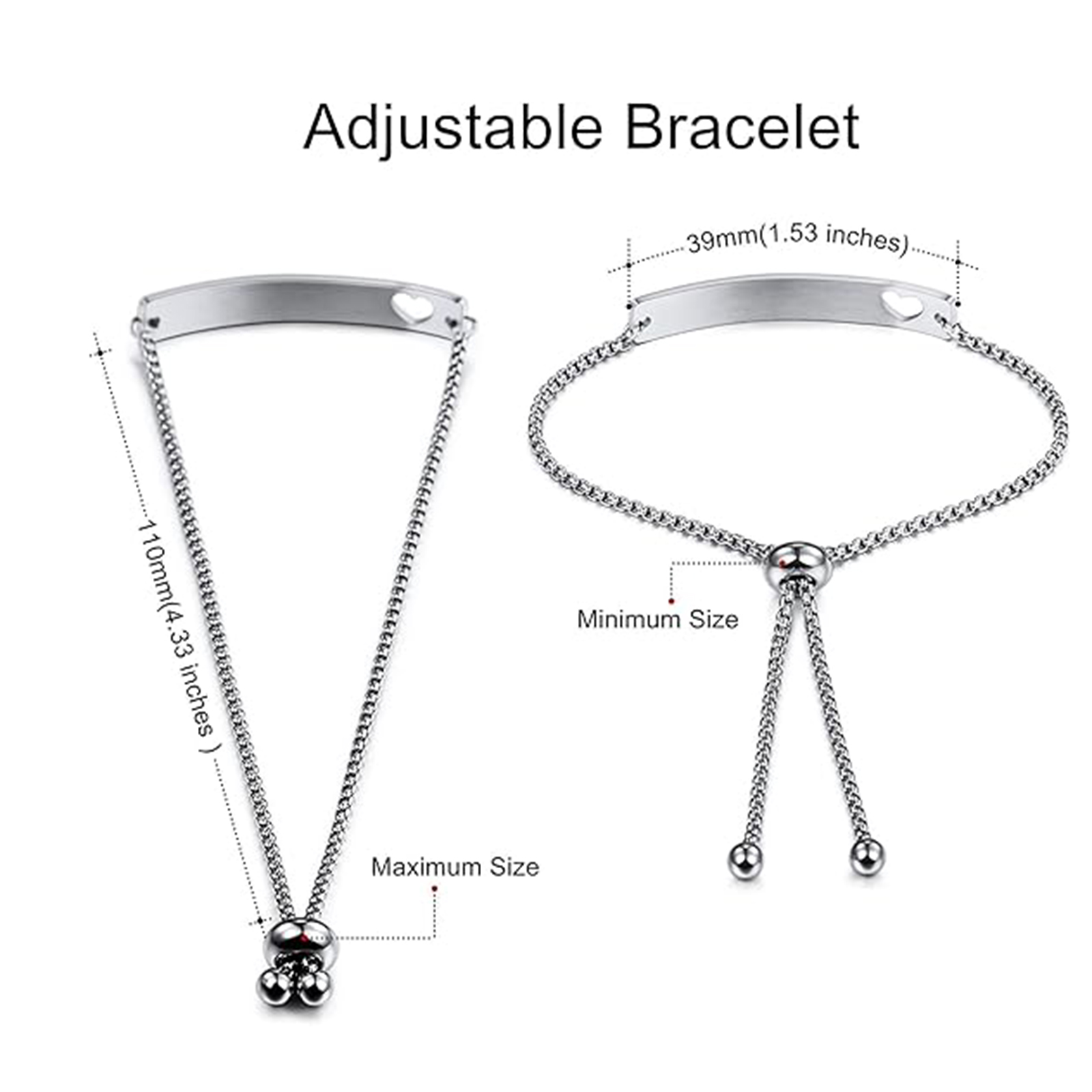Personalized Engraved Bar Brac - Coordinates Bracelet ulasan dan harga